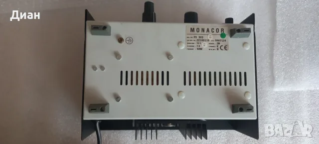 Регулируемо захранване  MONACOR PS  303 , снимка 10 - Друга електроника - 56165722