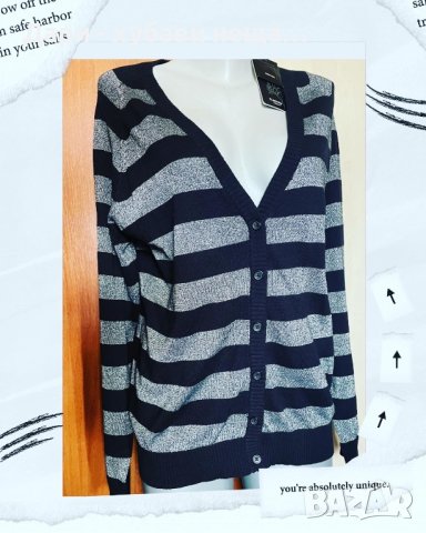 Тънка жилетка в черно и сребристо🍀❤️M/L,L❤️🍀арт.116