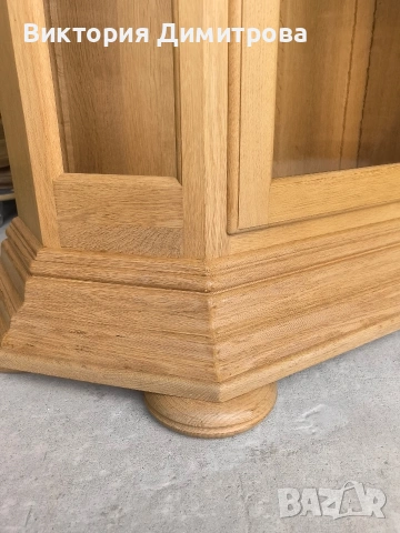 Витрина МАСИВ Рустикал- тясна, снимка 5 - Секции и витрини - 53624945