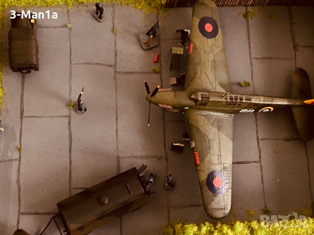 Диорама 1:72 - Летище RAF  МАКЕТ, снимка 8 - Колекции - 34114685