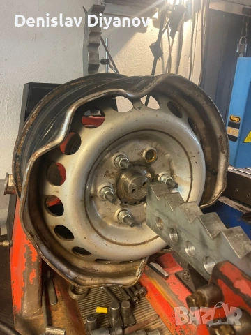 Машинно изправяне на джанти, снимка 3 - Вулканизатор, баланс на гуми - 53377798