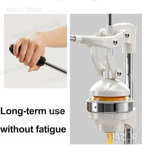 Ръчна цитрус преса за фреш Сокоизтисквачка за цитруси, снимка 6 - Сокоизстисквачки и цитрус преси - 52566538