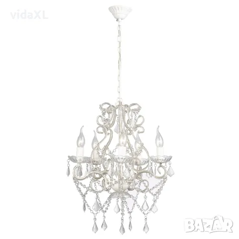 vidaXL Полилей с 2800 кристала, Е14