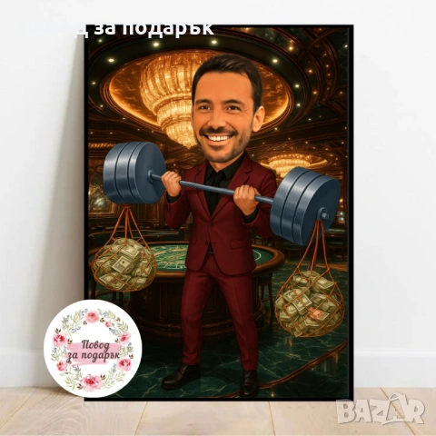 Дигитална карикатура за мъж , снимка 7 - Подаръци за мъже - 53467307