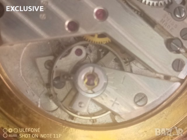 Швейцарски Часовник Dulux triplay - 1960 Ден, месец, дата, снимка 8 - Мъжки - 41020696