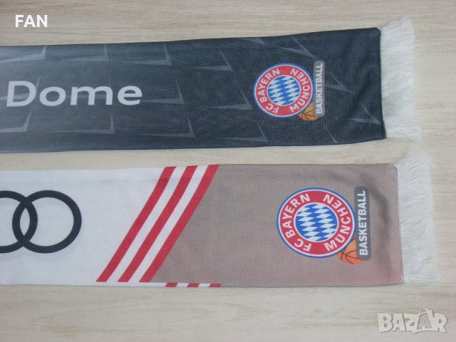 Рекламни шалове на баскетболния отбор на Байерн Мюнхен Bayern München и Ауди AUDI, снимка 4 - Фен артикули - 34791710