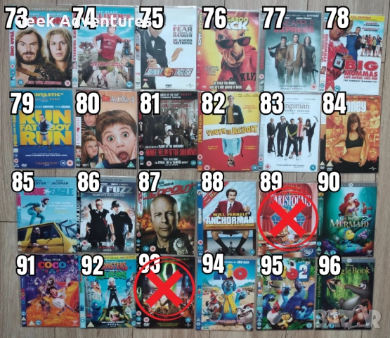 Комедия Филми DVD's - Оригинални Дискове ДВД на Английски Език - 5 лв/бр, снимка 5 - Комедии - 47015749