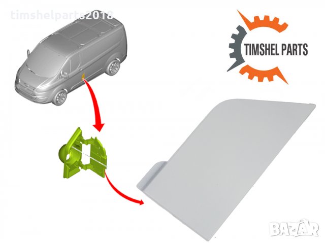 Kапачка на резервоара за гориво - FORD TRANSIT CUSTOM / TOURNEO CUSTOM (2012-2017)