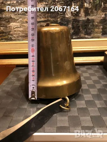 Камбана , снимка 3 - Антикварни и старинни предмети - 50420772