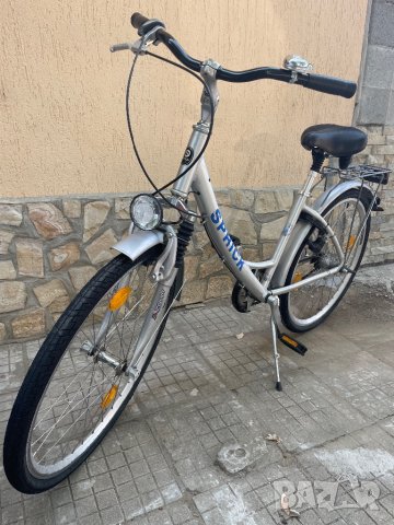 Алуминиев дамски градски велосипед 26 цола, снимка 4 - Велосипеди - 41952740