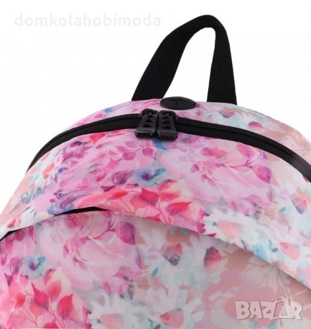Раница с две прегради и два джоба, Меки презрамки, Подсилен гръб, 32x18x44 см,джоб за телефон с изхо, снимка 2 - Раници - 33888804