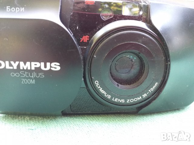 OLYMPUS Stylus ZOOM 35mm Лентов фотоапарат, снимка 10 - Фотоапарати - 34046563