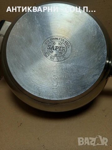 Комплект Стари Тиган и Касерола с Капаци., снимка 12 - Антикварни и старинни предмети - 50813559