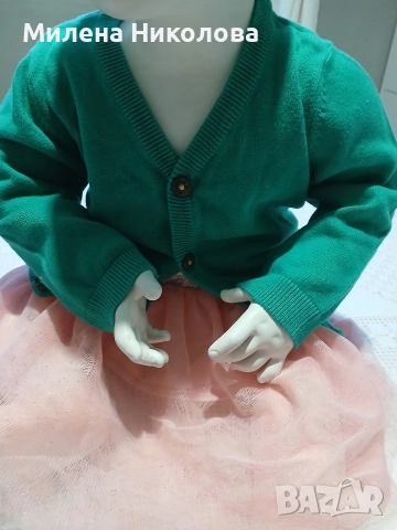 Жилетка + пола тюл размер 80