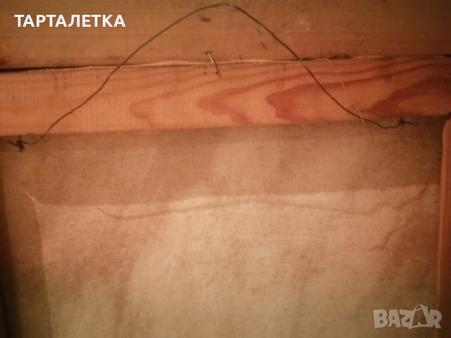  С. Дачев стара Картина с макове в рамка С. Дачев , снимка 9 - Картини - 43506666