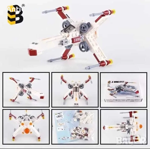 Star Wars X-wing Fighter of the Resistance, снимка 4 - Конструктори - 52586592