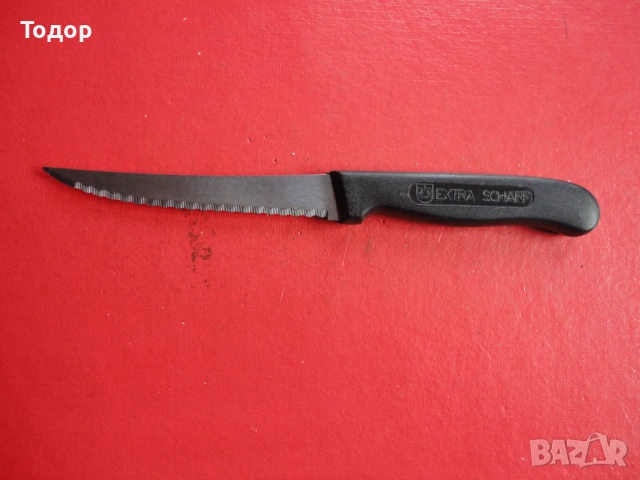 Нож Solingen Extra Scharf 3, снимка 6 - Ножове - 53030954
