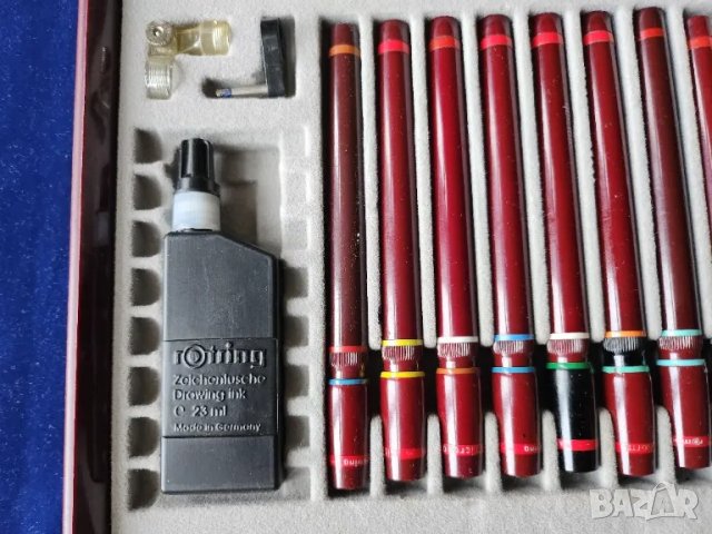 Рапидографи Rotring mod. Micronorm - 8 броя, работещи , снимка 3 - Ученически пособия, канцеларски материали - 50409903