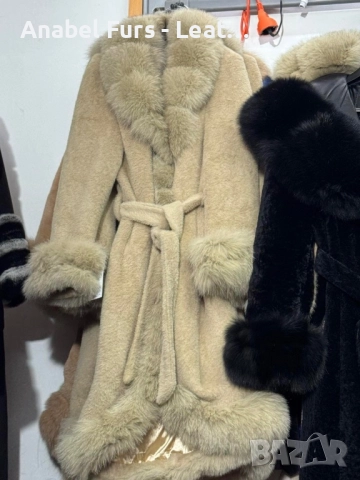 Дамски палта от естествена кожа, снимка 15 - Палта, манта - 51609085