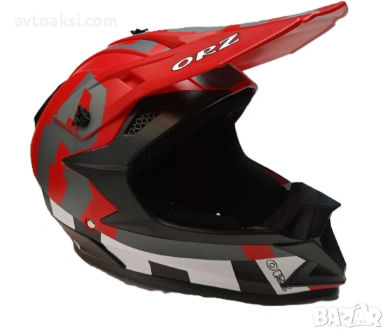 Каска мотор крос/атв/тротинетка Детска два цвята, снимка 4 - Аксесоари и консумативи - 53209809