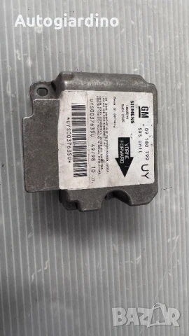 Airbag модул / сензор / датчик зa Opel Astra - 09180799 / 1923594, снимка 2 - Части - 51409002