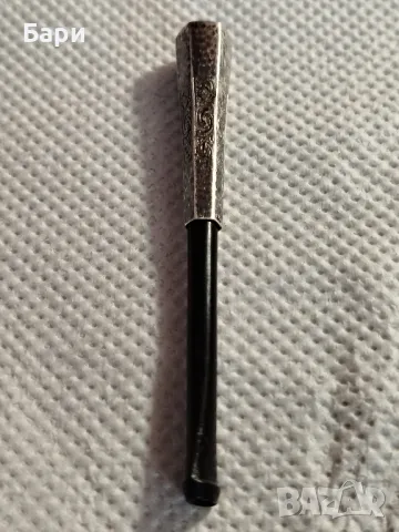 Старо дамско сребърно цигаре, снимка 9 - Антикварни и старинни предмети - 50263688