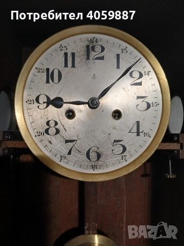 Gustav becker , снимка 2 - Стенни часовници - 52919541