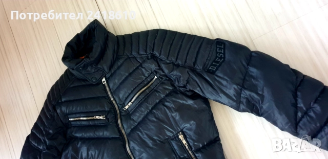 Diesel Mens Down Jacket  Size L ОРИГИНАЛ! Мъжко Зимно пухено Яке!, снимка 7 - Якета - 52215191