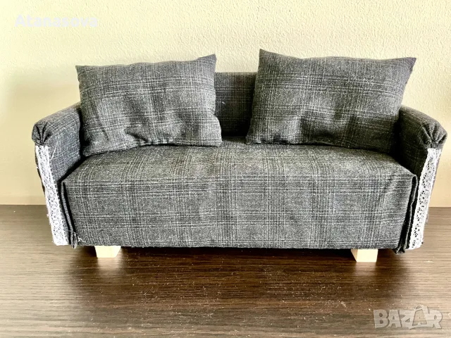мини диван за кукли, снимка 10 - Кукли - 55805744