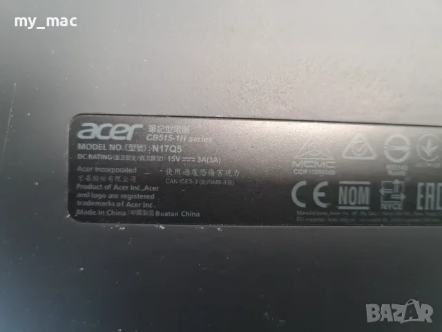 Acer Chromebook Enterprise 515 CB515-1H N17Q5, снимка 6 - Части за лаптопи - 55825751