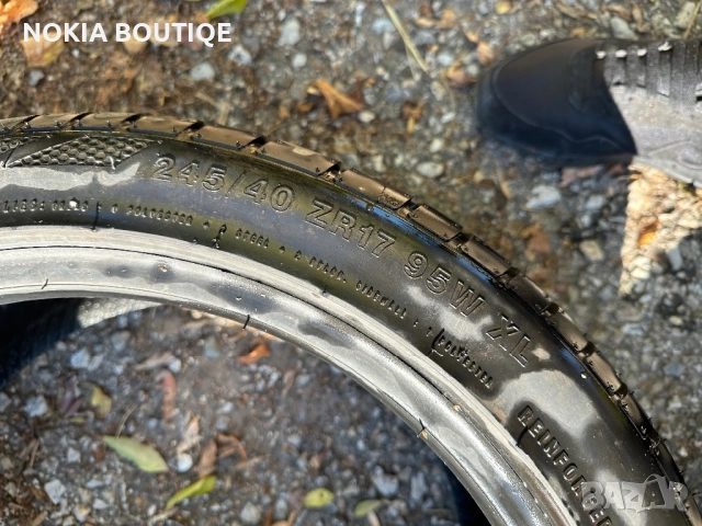 2бр. Летни гуми 245/40 r17, снимка 7 - Гуми и джанти - 52124979