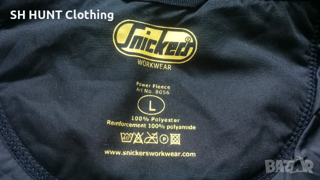 Snickers POLAR FLeece Work Jacket размер XL работна поларена горница W4-766, снимка 16 - Якета - 55806748