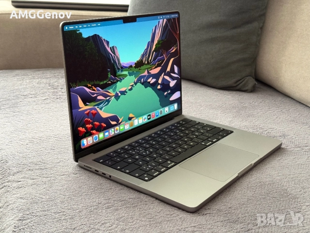 Нов 99% Battery Macbook Pro 14’ M1 Pro 2021/16GB Ram/512GB SSD, снимка 5 - Лаптопи за работа - 52495236