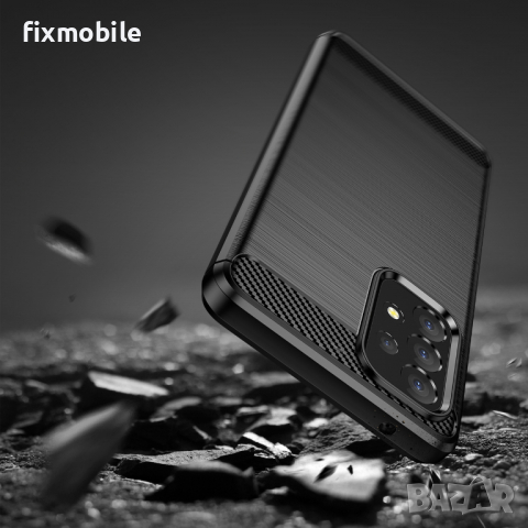 Промо! Samsung Galaxy A53 5G карбон силиконов гръб / кейс, снимка 1 - Калъфи, кейсове - 36521208