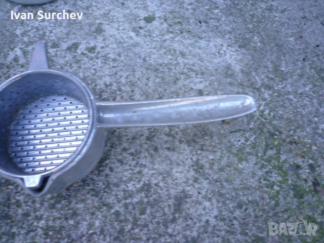 ПРЕСА ЗА ИЗСТИСКВАНЕ НА ПЛОДОВЕ И ЗЕЛЕН4УЦИ ОТ СОЦА, снимка 8 - Аксесоари за кухня - 40889934