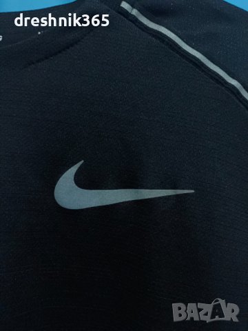NIKE Running Блуза/Мъжка S, снимка 2 - Спортни дрехи, екипи - 42387492