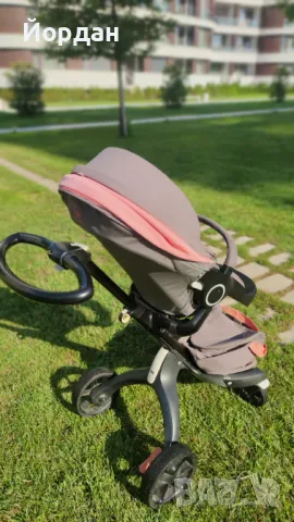 Stokke Xplory V5 Coral Limited edition, снимка 8 - Детски колички - 48549223