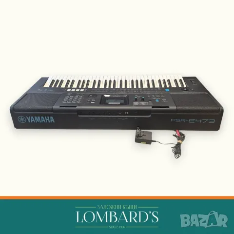 Синтезатор Yamaha  PSR E473, N: 44175763ⓕ, снимка 2 - Синтезатори - 56103908