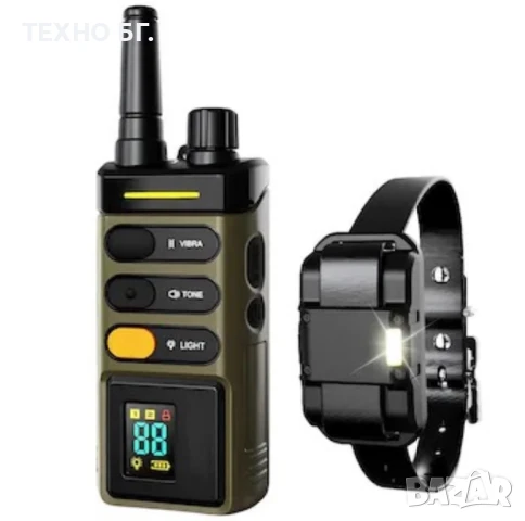 Електронен нашийник за куче професионален от висок клас с голям обхват ДО 2000 метра