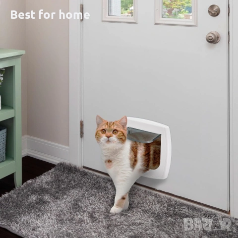 Ferplast Swing – Универсална вратичка за котки и малки кучета (2-посочно заключване)