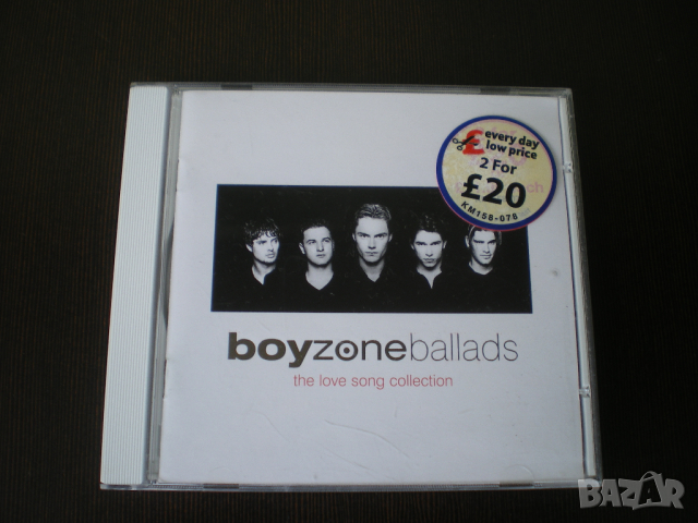 Boyzone ‎– Ballads - The Love Song Collection 2003 CD, Compilation, Enhanced, Special Edition, снимка 1