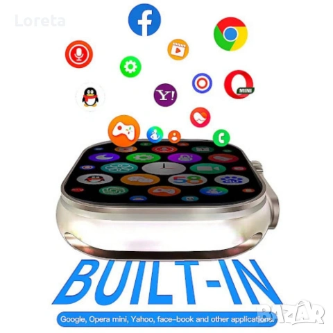 Смарт часовник-телефон с камера BW9PRO Online Edition - 1 г Гаранция 