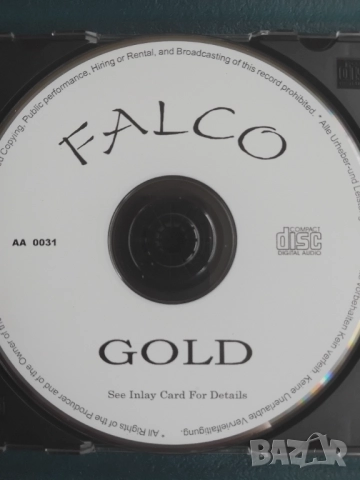 Falco - Gold - матричен диск музика