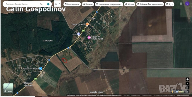 Нива 1 дка с. Горун на 200м от международен път Варна - Дуранкулак., снимка 5 - Земеделска земя - 52297804