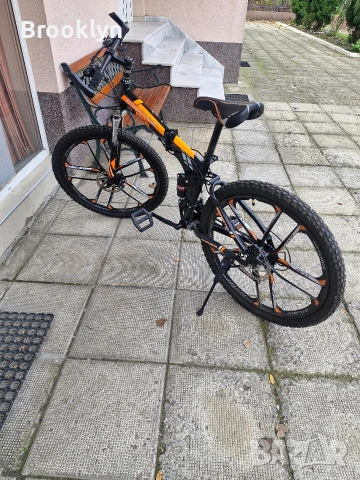 Продава се почти нов ,сгъваем велосипед, снимка 10 - Велосипеди - 53402392