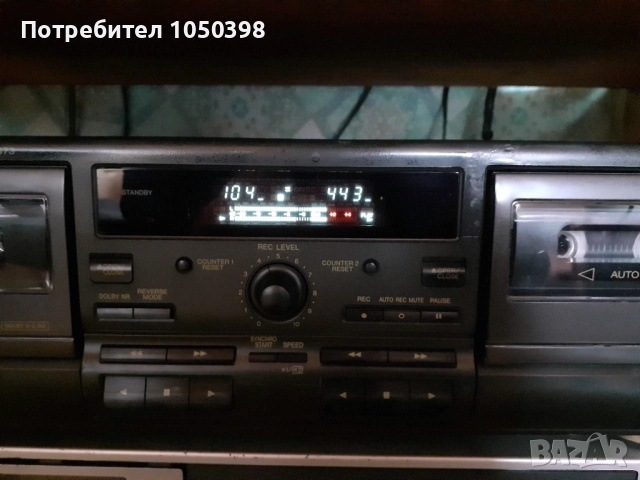 Идеален дек Technics SR-TR 373- Японски двукасетъчен автореверс