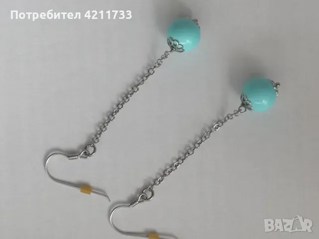 италиански елегантни обеци НОВО, снимка 2 - Обеци - 49091453