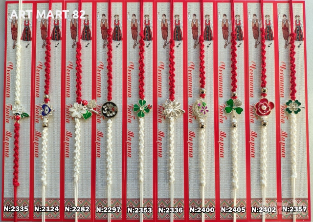 Мартеници на едро последни налични пакети виж описанието, снимка 8 - Гривни - 50097635