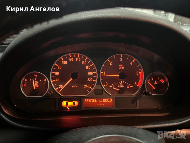 Километраж с рингове за BMW E46 320D 330D (ръчка)