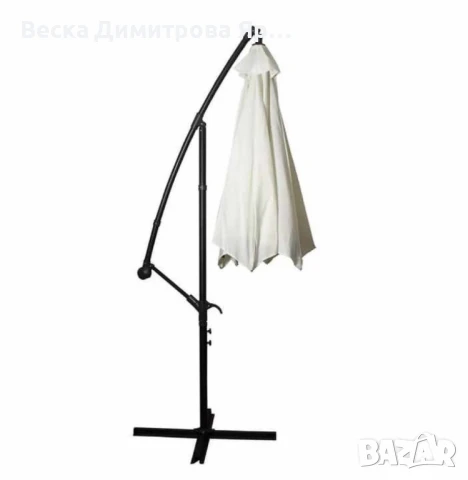 Чадър градински MUHLER 3м., снимка 4 - Градински мебели, декорация  - 50477443